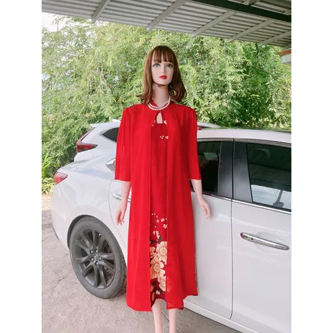 đầm lụa mango siêu đẹp