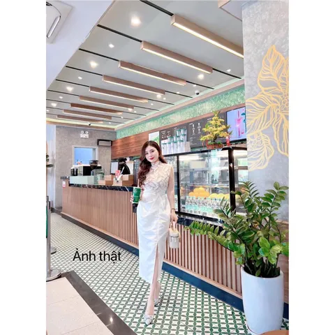 Đầm body dự tiệc tiểu thư tay ngắn phối ren thiết kế xẻ tà nhấn eo sang chảnh kèm mẫu chụp thật Hàng có sẵn giao ngay
