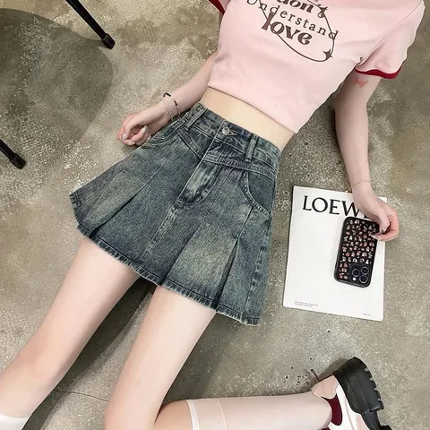 Chân váy jean cao cấp