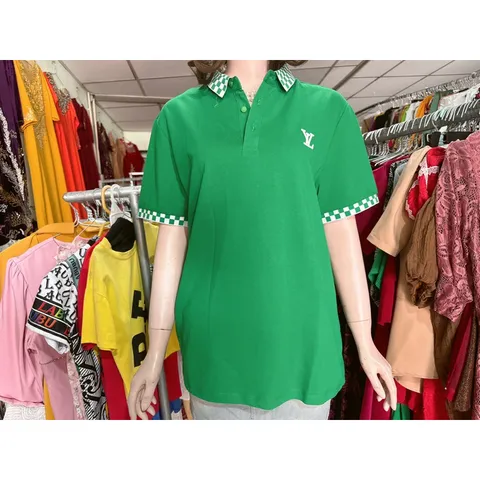 Áo thun nam nữ đều mặc đẹp Hàng có sẵn giao ngay 2XL Chất liệu thun da cá sấu sang trọng Giá 230k