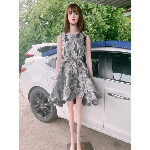 Đầm gấm cao cấp Đup lót 2 lớp Hàng có sẵn giao ngay Sang chảnh siêu đẹp Giá 290k