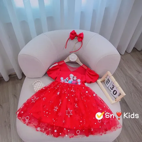 Váy Công Chúa Elsa Xinh Đẹp Cho Bé Gái,  Xinh Xắn Giá 220k Hàng có sẵn giao ngay
