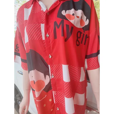 Chất sang xịn mịn Đầm sơ mi  Size 40-60kg Giá 220k Hàng có sẵn giao ngay