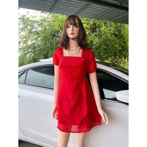 Đầm Dự Tiệc Ngắn Dáng Xoè Nhẹ Xếp Ly Siêu Xinh Giá 290k Hàng có sẵn giao ngay Hàng đúp lót 2 lớp
