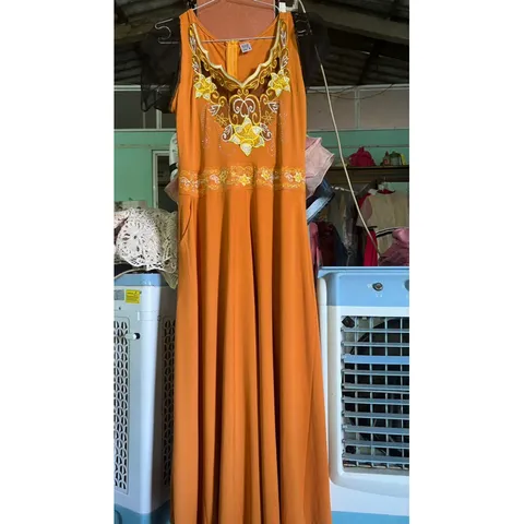 Đầm da hội solen xịn thêu hoa sang trọng Giá 340k Hàng có sẵn giao ngay Siêu co giãn