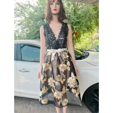 Đầm thiết kế siêu đẹp Giá 290k Hang có sẵn giao ngay
