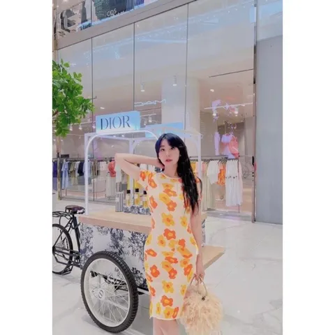Váy body len hoa siêu xinh (ảnh thật) Giá 190k Hàng có sẵn giao ngay