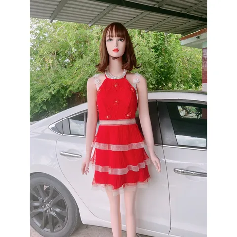 Đầm tầng công chuá Hàng có sẵn giao ngay Size S Đính kết như hình Giá 250k