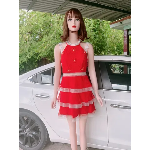 Đầm tầng công chuá Hàng có sẵn giao ngay Size S Đính kết như hình Giá 250k