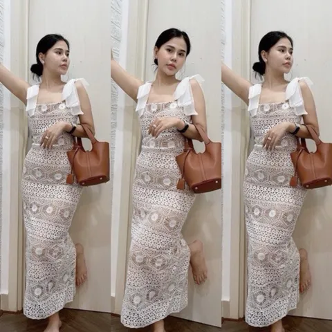 ĐẦm xoè chữ A siêu đẹp Chất vải xịn Hàng cao cấp Hàng có sẵn giao ngay M Giá 330k Màu da