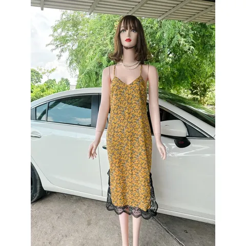 💞Đầm  hoa nhí phối ren   💞Giá: 250k 💞Freesize 58kg trở xuống 💞Hàng có sẵn giao ngay