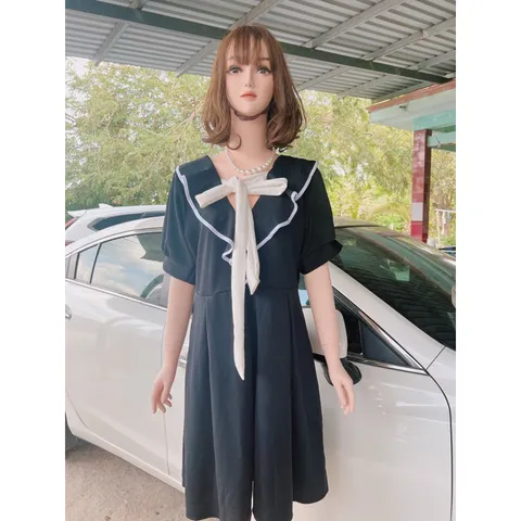 Đầm đen co giãn Giá 290k Hàng có sẵn giao ngay Hàng dưới 75kg