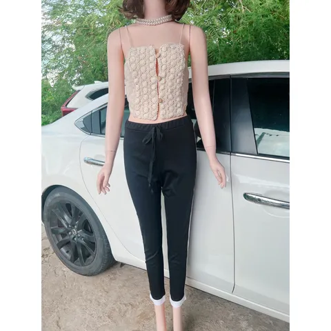 Set ao ren 2 dây + quần thể thao viền Giá 200k/ cả set  HÀng có sẵn giao ngay Size SM