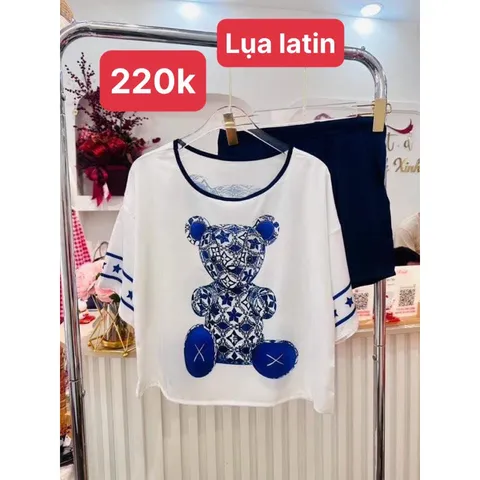Thế giới đồ mặc nhà, mặc ngủ Chất liệu lụa latin Hàng cao cấp đẹp, mịn, sang Giá trên ảnh
