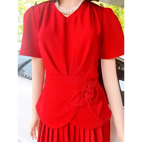 Đầm công sơ siêu đẹp Áo dính liền chân váy Hàng cao cấp Size XL Hàng có sẵn giao ngay, form lớn