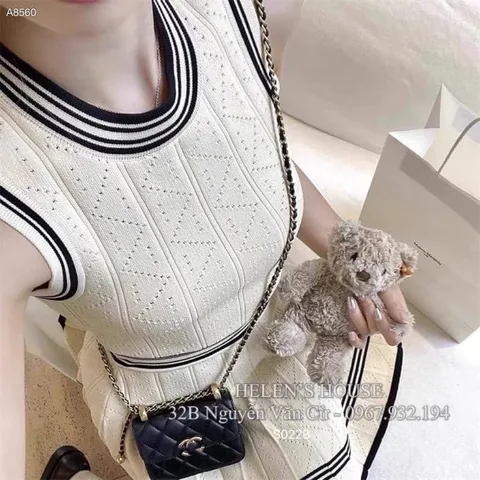 Set áo + chân váy len  Hàng có sẵn giao ngay Giá 290k/ set