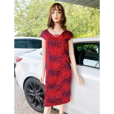 Đầm hoa 2 lớp cao cấp Giá 330k Hàng có sẵn giao ngay