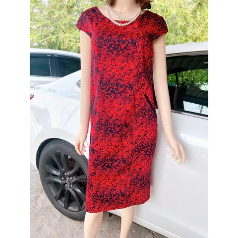 Đầm hoa 2 lớp cao cấp Giá 330k Hàng có sẵn giao ngay