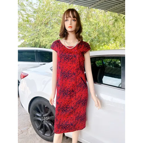 Đầm hoa 2 lớp cao cấp Giá 330k Hàng có sẵn giao ngay
