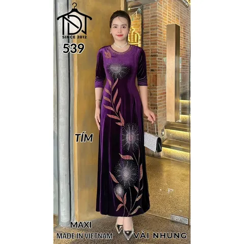 nhung maxxi mẫu mới Giá 390k Hang có sẵn giao ngay Có đủ màu
