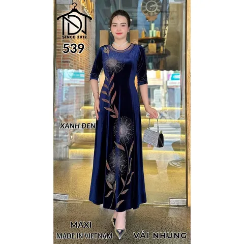 nhung maxxi mẫu mới Giá 390k Hang có sẵn giao ngay Có đủ màu