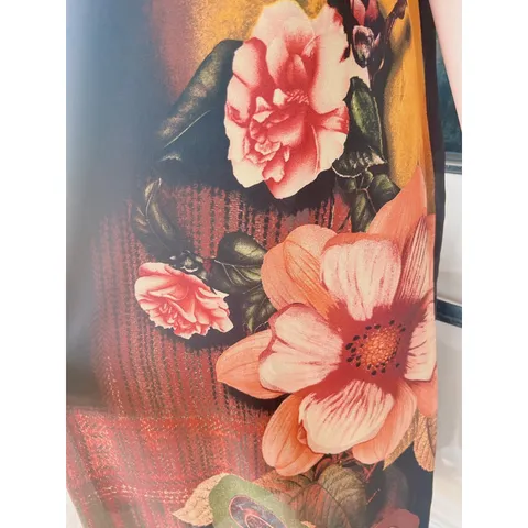 Đầm suông trung niên dự tiệc không kén dáng  (Dài 105cm) Giá 299k Hàng có sẵn giao ngay 3XL