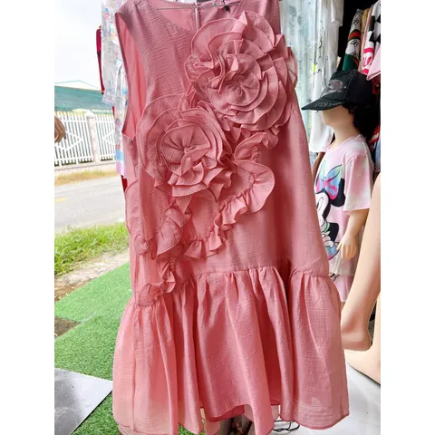 Đầm hồng siêu đẹp Giá 290k Hàng có sẵn giao ngay Hàng chup thật 100%