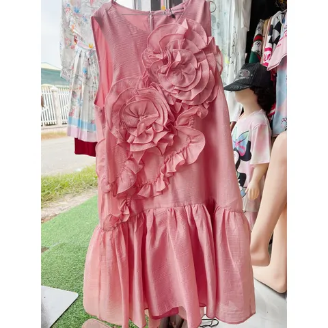 Đầm hồng siêu đẹp Giá 290k Hàng có sẵn giao ngay Hàng chup thật 100%