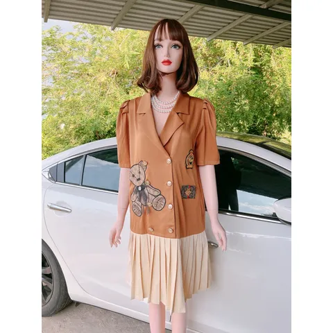 Đầm đính kết siêu đẹp Hàng chính chủ Chất liệu tuyết mưa cao cấp Giá 490k Hàng có sẵn giao ngay