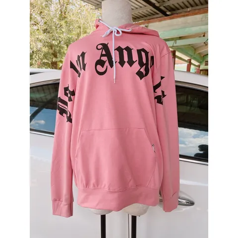 Áo khoác hoodie ,  nón 2 lớp In chữ hottren [Có Sẵn] Giá 190k HÀng coa sẵn giao ngay Màu hồng