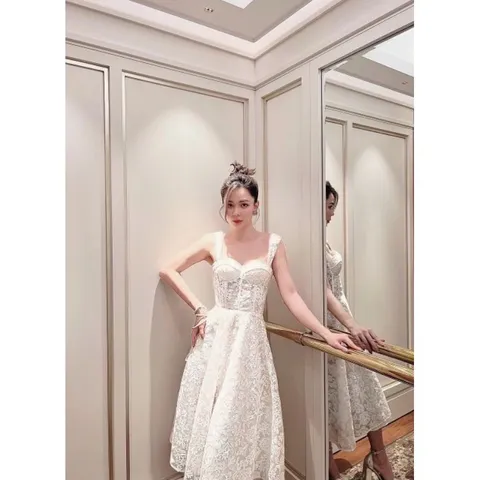 Đầm ren cao cấp Giá 390k HÀng có sẵn giao ngay  Chất liệu ren cao cấp