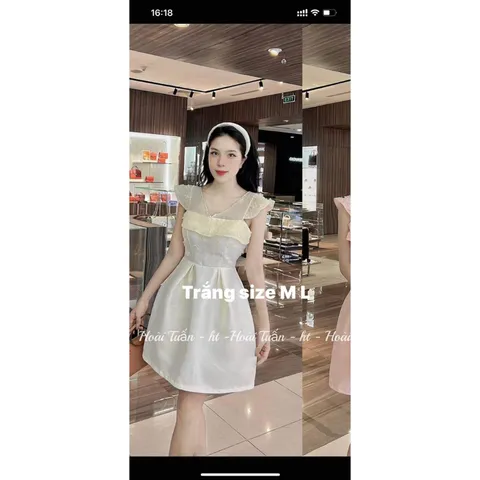 Đầm đính kết như hình Giá 320k Hàng có sẵn giao ngay