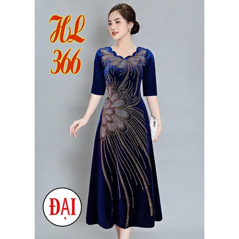 Đầm nhung cao cấp Giá 380k Hàng coa sẵn giao ngay Có đủ màu