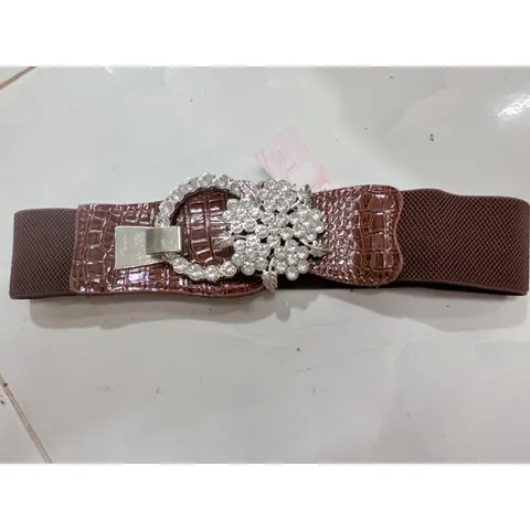 Thắt váy nữ đính hạt móc cài Hàng có sẵn giao ngay Giá 190k Hàng y hình Thắt váy nữ, bản thun 6cm, cài trước