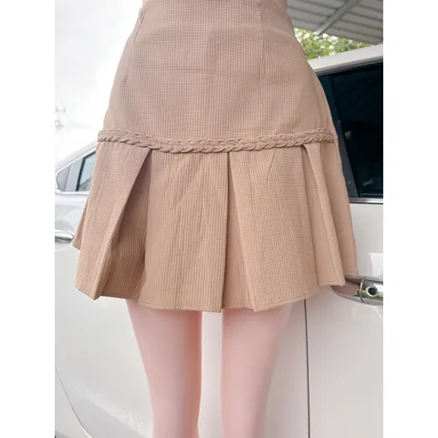 Chân váy Mini Nữ Cao Cấp  Chữ A Xếp Ly Váy Có sẵn lót quần Váy Thời Trang Hàn Quốc Hàng có sẵn giao ngay  Giá 190k