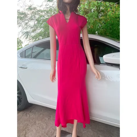 Đầm dạ hội màu hồng đuôi tôm siêu đẹp Giá 390k Hàng có sẵn giao ngay Co gian dễ chịu Đủ size
