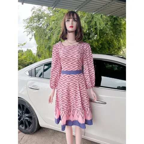 đầm nữ cao cấp, họa tiết siêu đẹp, phong cách sang trọng quý phái  Hàng có sẵn giao ngay 3XL Giá 290k Đủ size tới 80kg