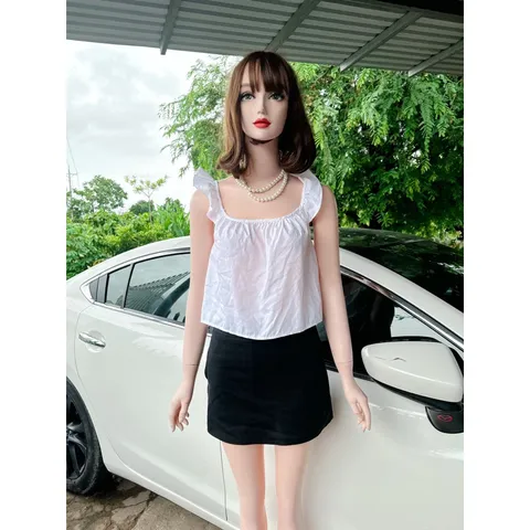 Set áo + chân váy có sẵn lót quần  Hàng có sẵn giao ngay  Giá 290k/ cả set Size SM