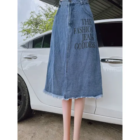 Chân váy jean siêu đẹp Hàng có sẵn giao ngay SML Giá 190k Hàng quảng châu cao cấp Chất liệu jean xịn
