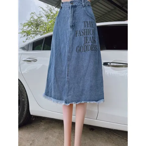 Chân váy jean siêu đẹp Hàng có sẵn giao ngay SML Giá 190k Hàng quảng châu cao cấp Chất liệu jean xịn
