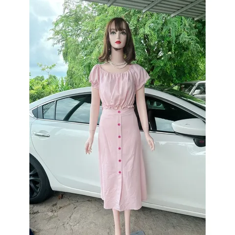Set áo trễ vai +  mix chân váy, có thể mặc lên vai hoặc trễ vai đều đẹp Hàng có sẵn giao ngay Giá 250k/ cả set Size SM