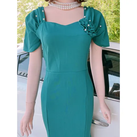 Đầm dạ hội cách điệu, đính ngọc  Hàng có sẵn giao ngay Giá 380k Hàng có co giãn Đủ size