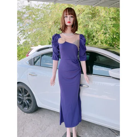 Đầm dạ hội cách điệu Hàng có sẵn giao ngay Giá 380k Hàng có co giãn Đủ size chuyên hàng thiết kế