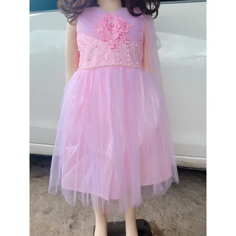Đầm công chúa Hồng Giá 180k Hàng có sẵn giao ngay S5S6 Size từ 14kg đến 20kg Hàng dày dặn 3 lớp