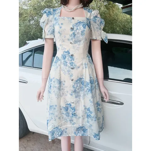 Đầm hoa nilen