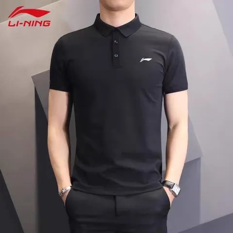 Áo polo nam  nữ  đều mặc đẹp, áo thun,,thể thao,cầu lông,co dãn,thấm hút,màu đen Giá 190k Hàng có sẵn giao ngay