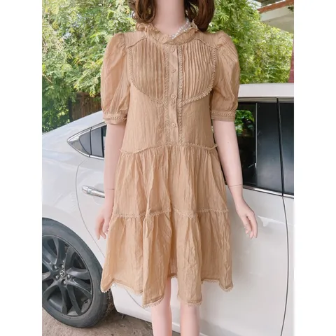 Đầm phối ren cao cấp