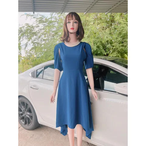 ĐẦM XOè - Thiết Kế Trang Nhã Thanh Lịch Sang Trọng Đi Tiệc Cao Cấp, đuôi tôm siêu đẹp Giá 299k Đủ size tới 2XL