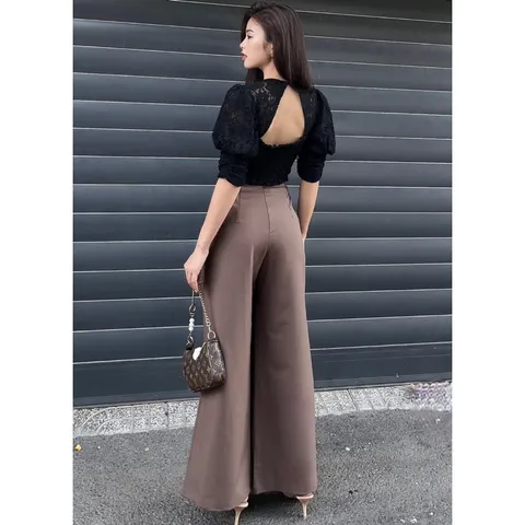 Áo ren tay bồng Quảng Châu  cao cấp Giá 150k Ren Siêu dày dặn y mẫu mặc💯💯💯 Bao chất xịn ạ Sz dưới 51kg nhé
