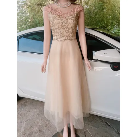 Đầm xoè dạ hội dự tiệc dáng dài  Hàng có sẵn giao ngay Đủ size Giá 550k, người ta đang bán hơn 1 triệu CHất liệu 4 lớp